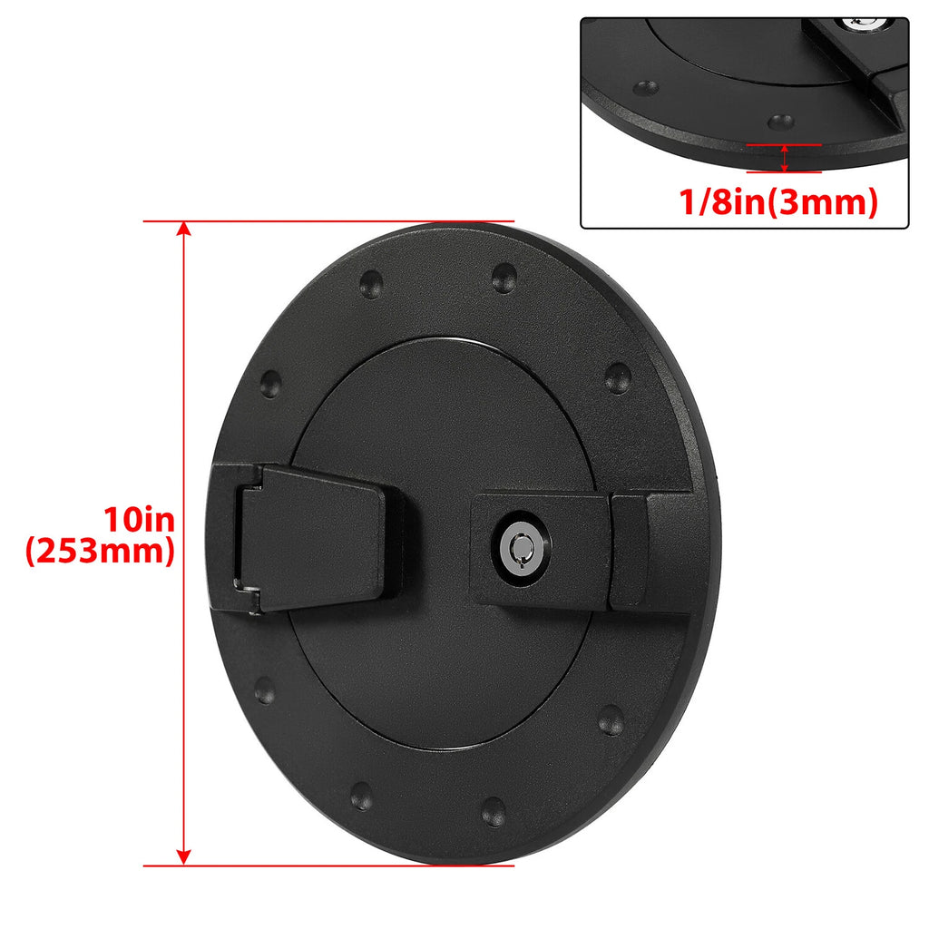 Locking Fuel Door Gas Tank Cap Cover for Hummer H2 (2003–2009)