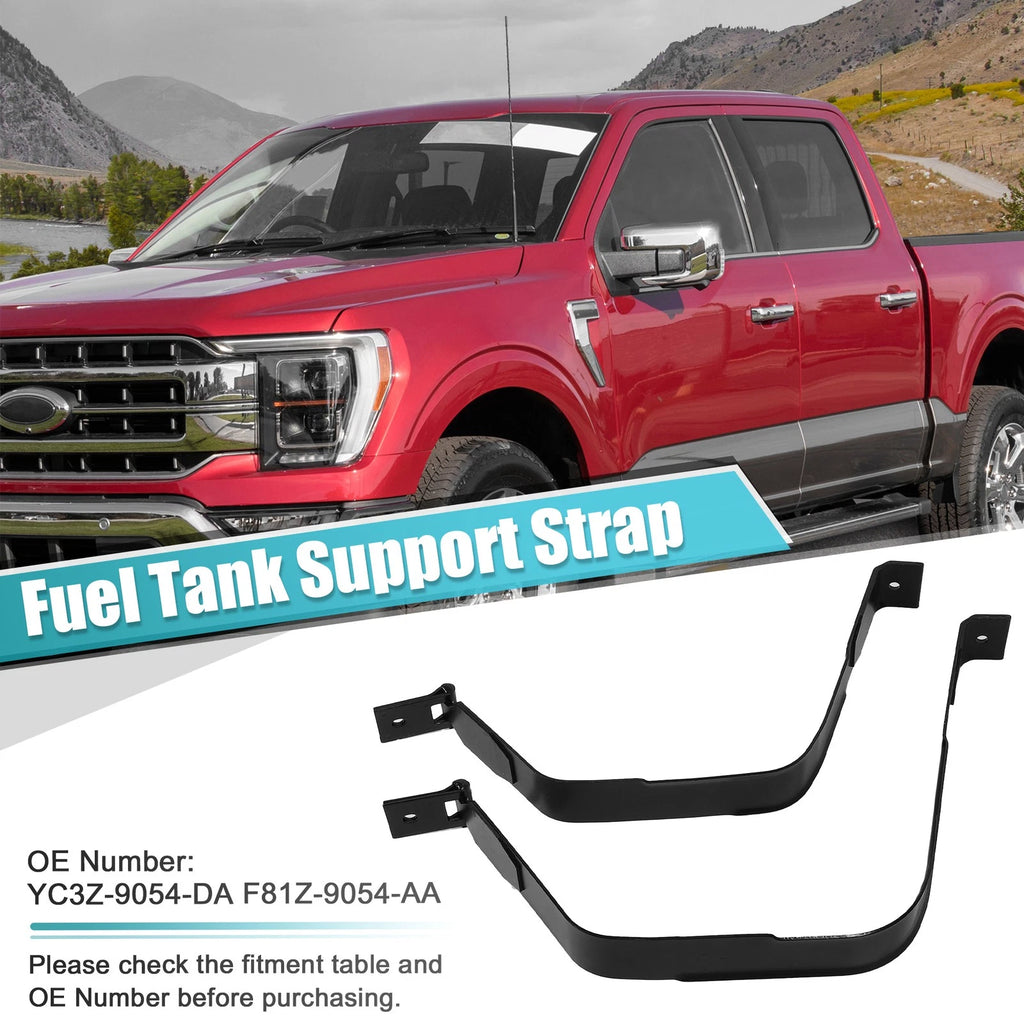 Set of 2 Fuel Tank Straps for Ford F-250 Super Duty (1999–2010) F81Z9054AA