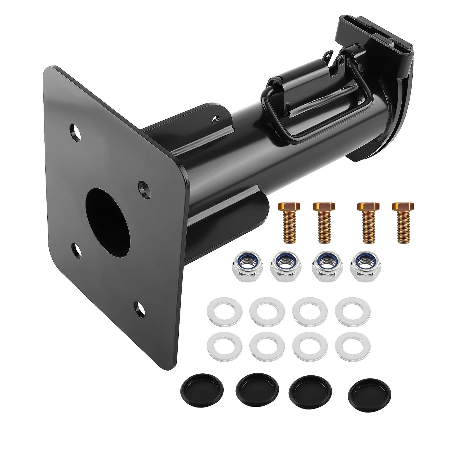 5th Wheel to Gooseneck Adapter for RV Trailer (20000lbs, 17" Height)