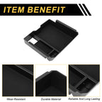 Center Console Armrest Organizer Tray for Ford Ranger T9/Raptor/Wildtrak (2019–2023)