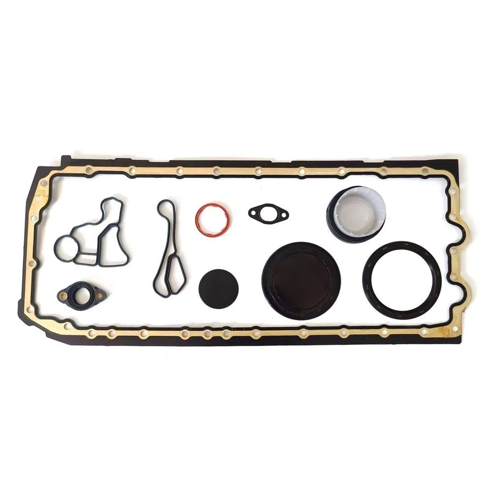Oil Pan Gasket Set w/ Oil Cooler Seal for BMW 535i GT xDrive (2011–2017)