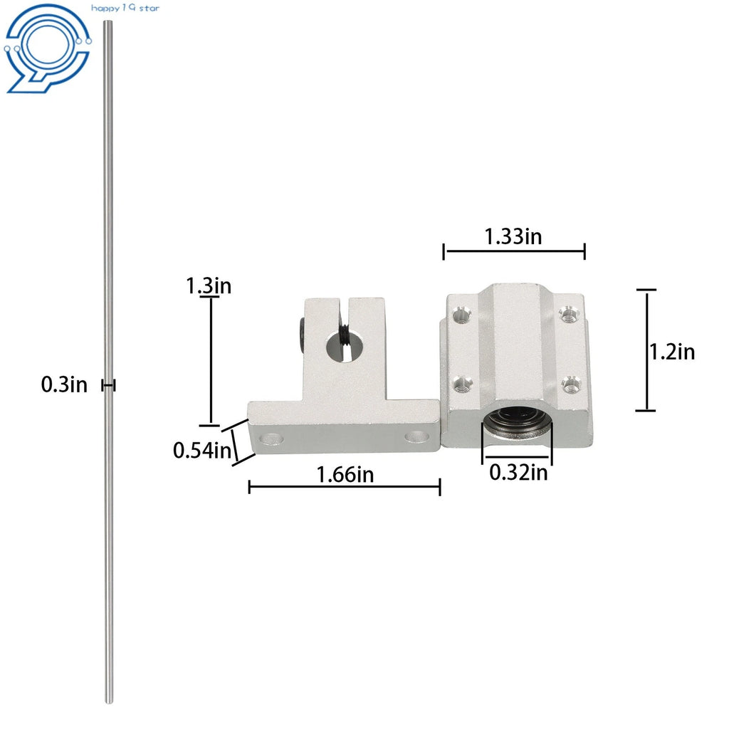 8mm Linear Rail Kit for Make Model