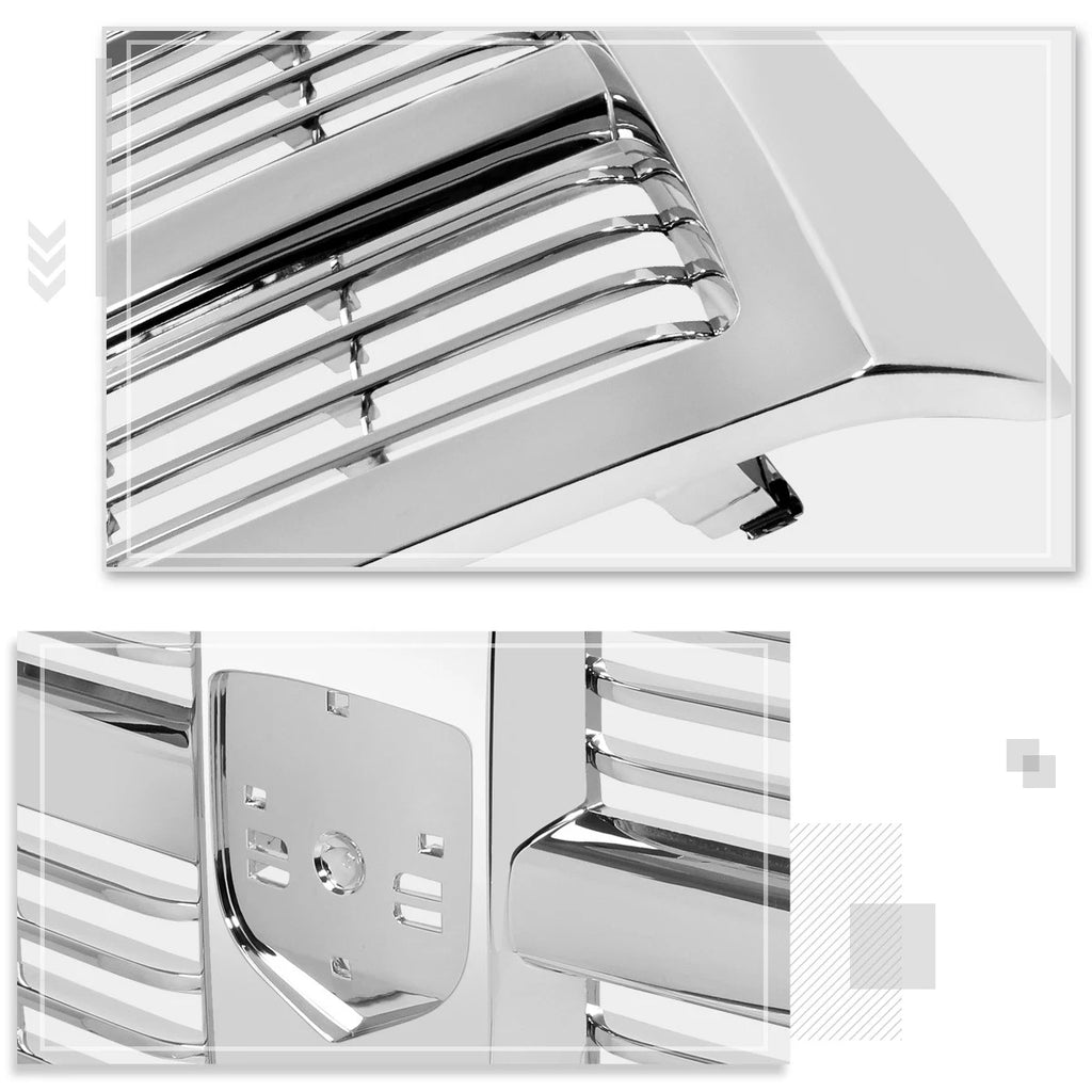 Factory Style Horizontal Slats Grille for Dodge Ram 2500 3500 (2010–2012)