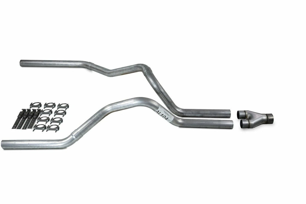 Performance Dual Exhaust w/ Y Pipe for Ford F150 F250 (1987–1996)