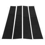 Set of 4 Pillar Window Trim for Dodge Ram (2019–2023) Black