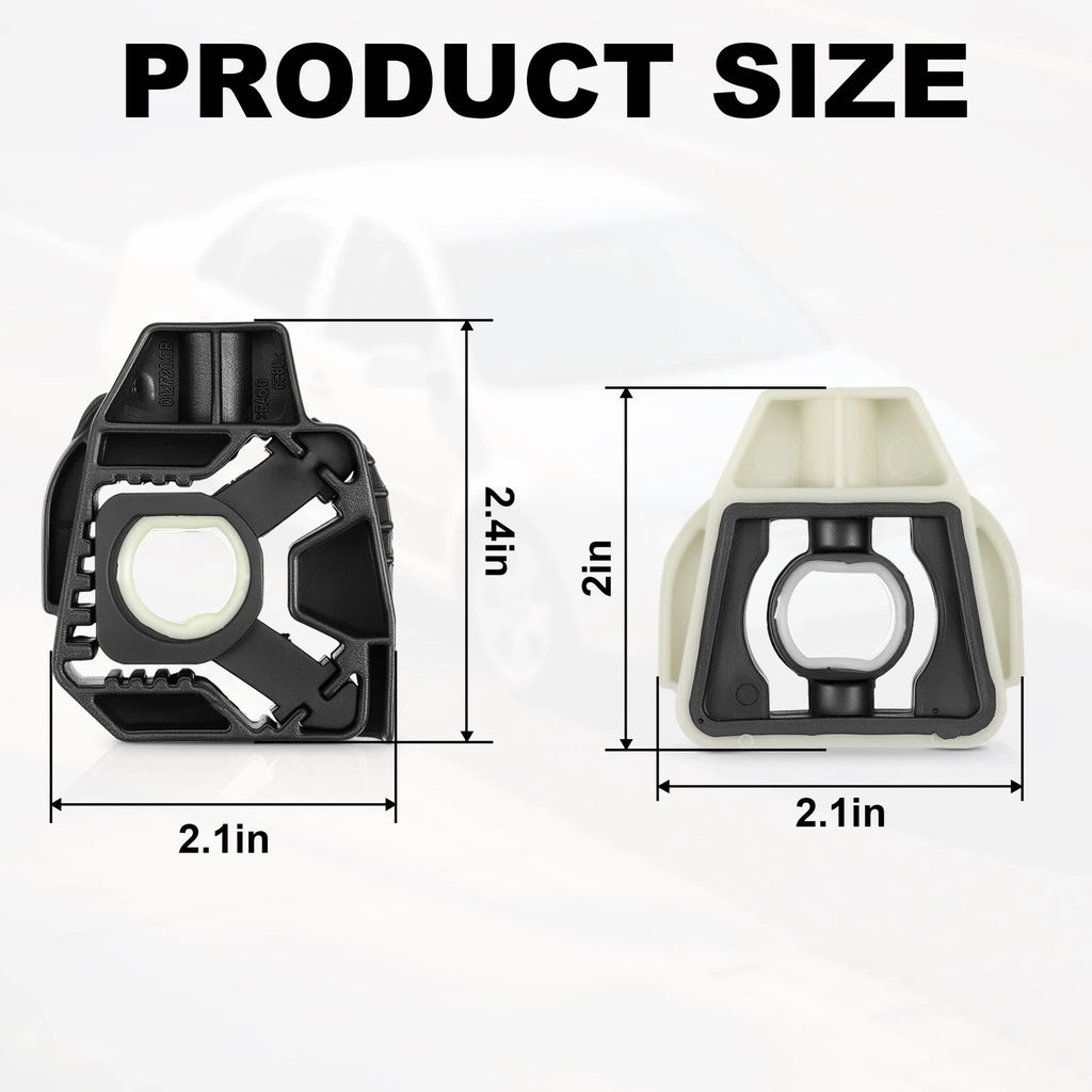 Set of 4 Radiator Mounts for Audi A3 TT VW Jetta Golf (1998–2006)