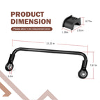 Rear Stabilizer Bar for Polaris RZR 800 EFI EPS (2008–2014) Matte Black