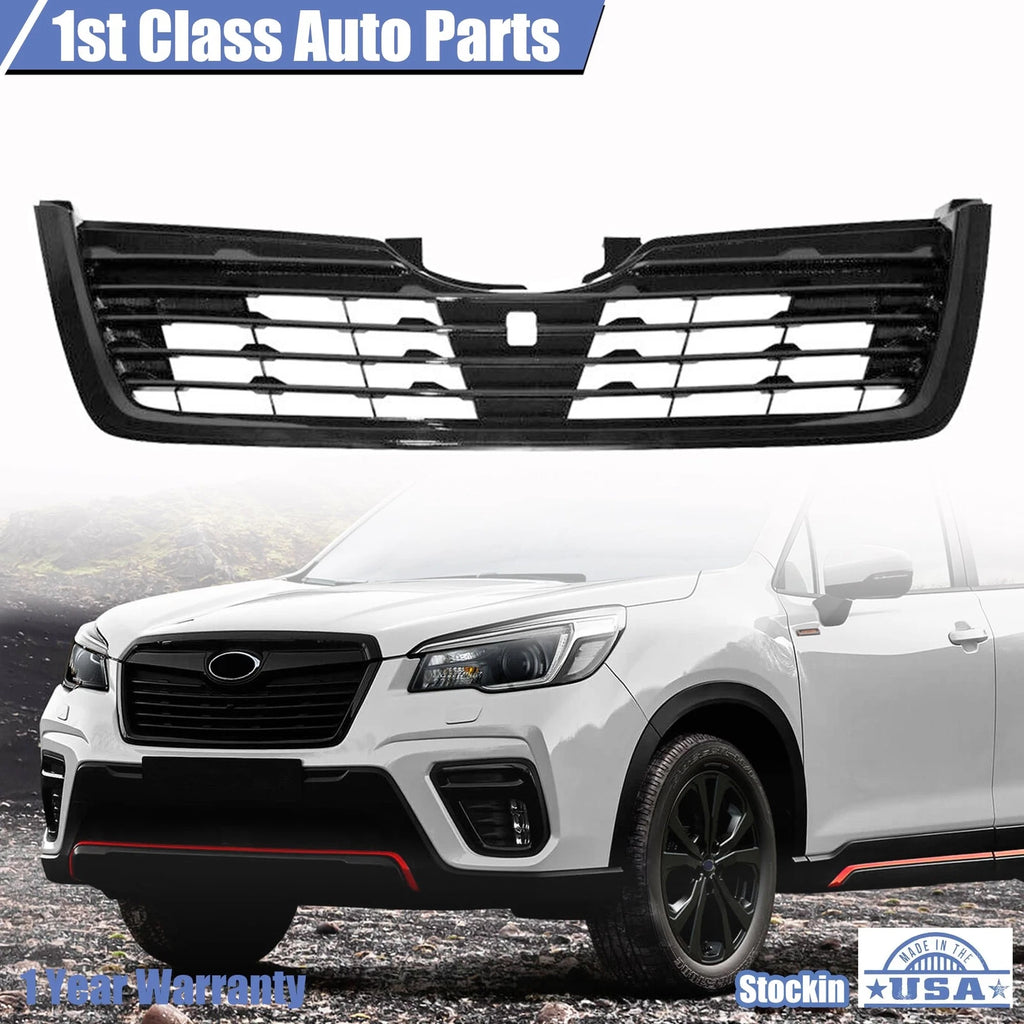 Glossy Black Grille for Subaru Forester (2019–2021)
