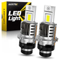 2X D4S D4R LED Headlight Bulb 100W 6500K Xenon HID Conversion Kit