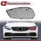 Front Left Fog Light Grill for Mercedes-Benz C350e (2016-2018)