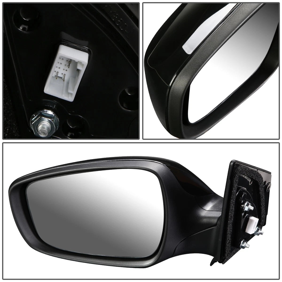 Power Heated Side Door Mirror Left for Hyundai Elantra (2011–2013) HY1320179
