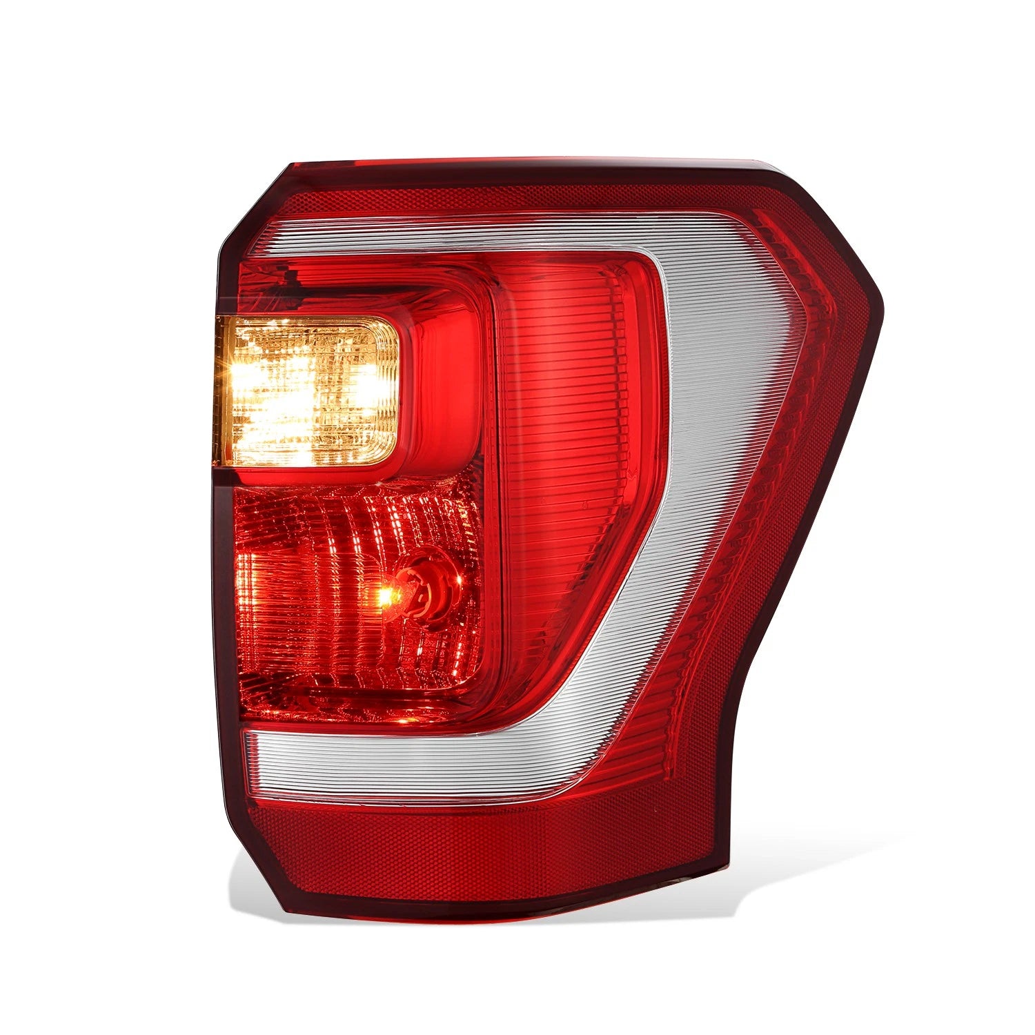 Right Side Chrome Outer Tail Light Stop Brake Lamp for Ford Expedition (2018–2021)