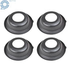 Set of 4 Carburetor Slide Diaphragms for Yamaha XJ650L Seca Turbo (1982–1983)
