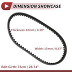 Drive Belt V-Belt for Honda Activa 125 & Lead 90cc Motorcycles (2013-2023)