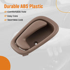 Set of 2 Interior Door Handles for Chevrolet Prizm 1998-2002 79501 Beige