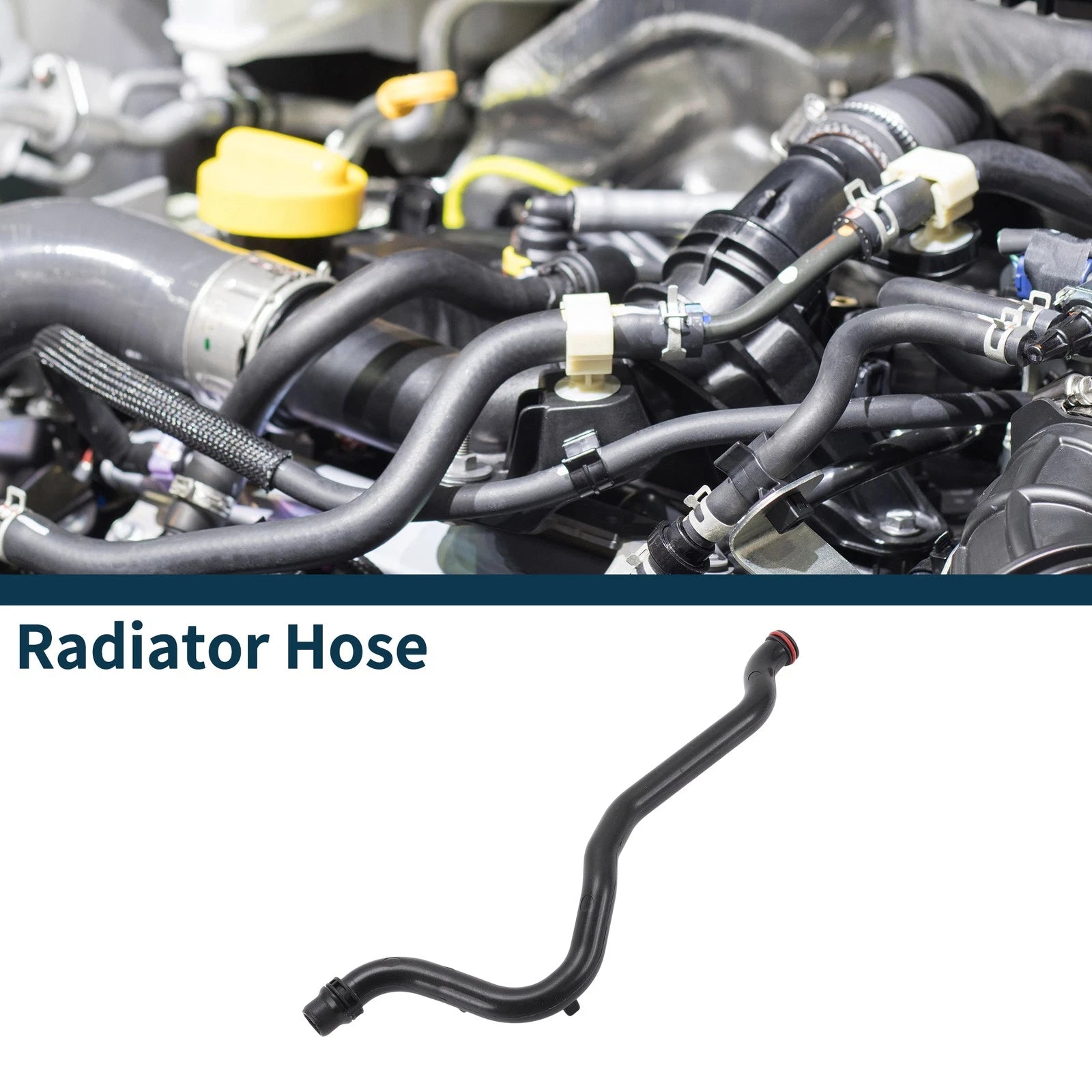 Radiator Hose for Porsche Cayenne (2011–2018) No. 95810646500 Plastic