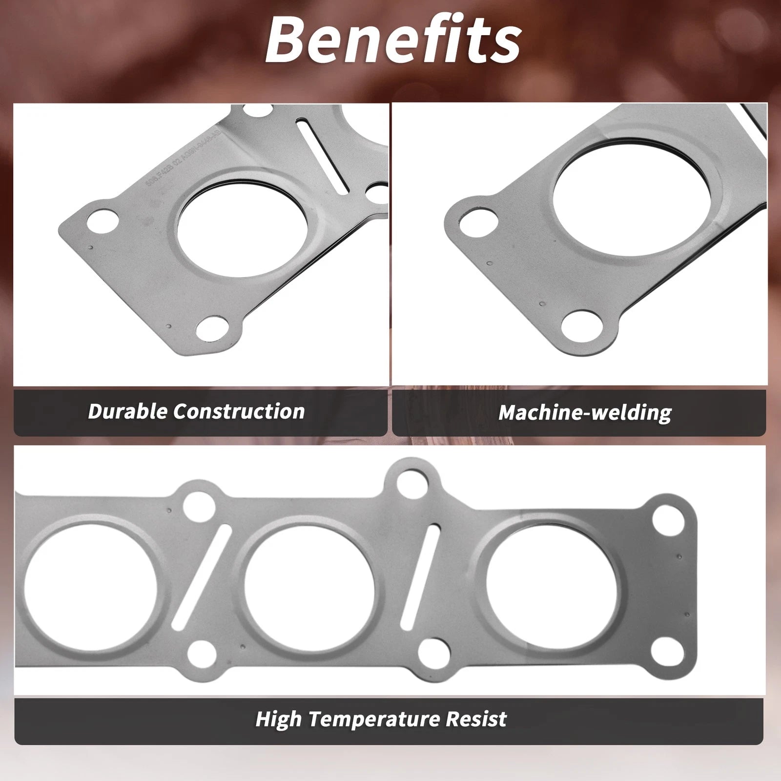 Exhaust Manifold Header Gasket for Ford S-MAX 2.0 (2010–2014) No.AG9N9448AB