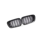 Carbon Fiber Twin Line Bumper Grille for BMW E46 M3 Coupe (1998–2002)