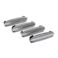 Set of 4 Clear LED Front Rear Side Marker Lights for Jaguar XJ (1998–2003)