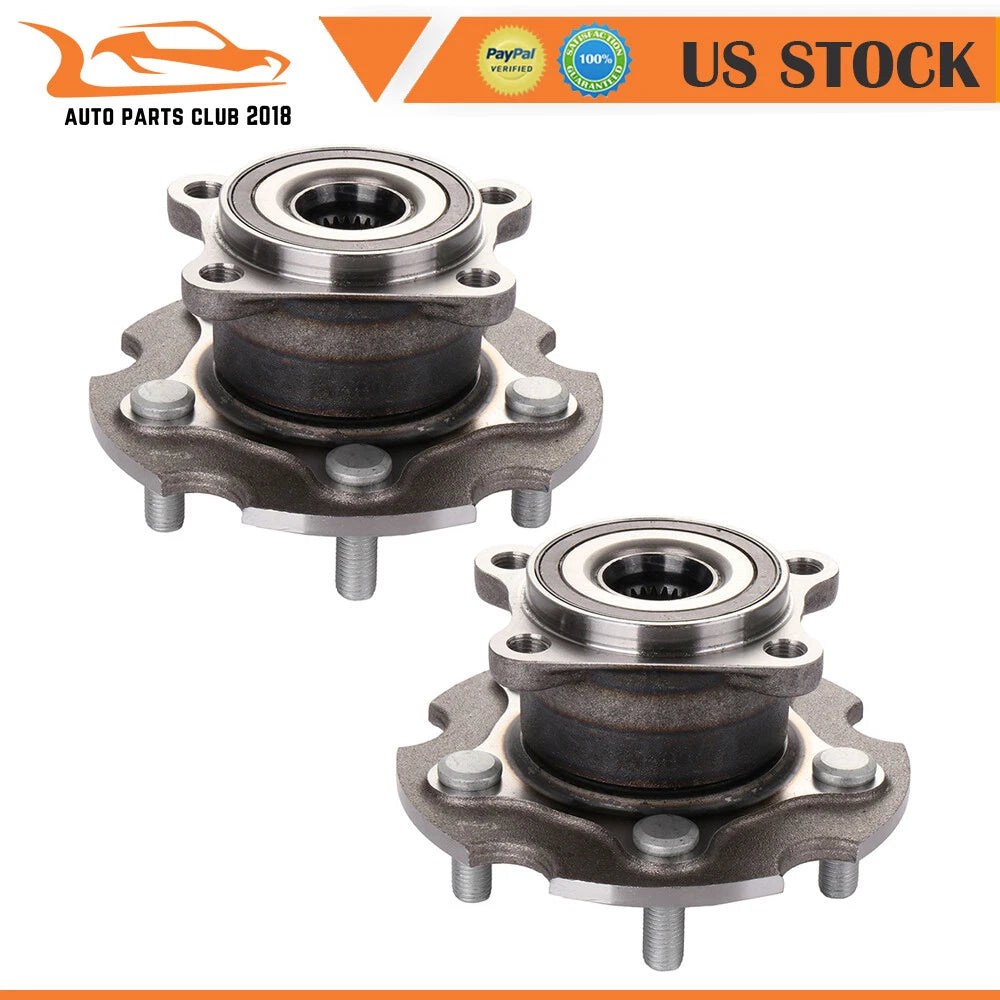 2 Rear Wheel Hub Bearing Assembly for Toyota RAV4 (2006–2018) Lexus NX300