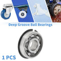 6201NR Deep Groove Ball Bearing for Scooter Skateboard Wheel (12x32x10mm)