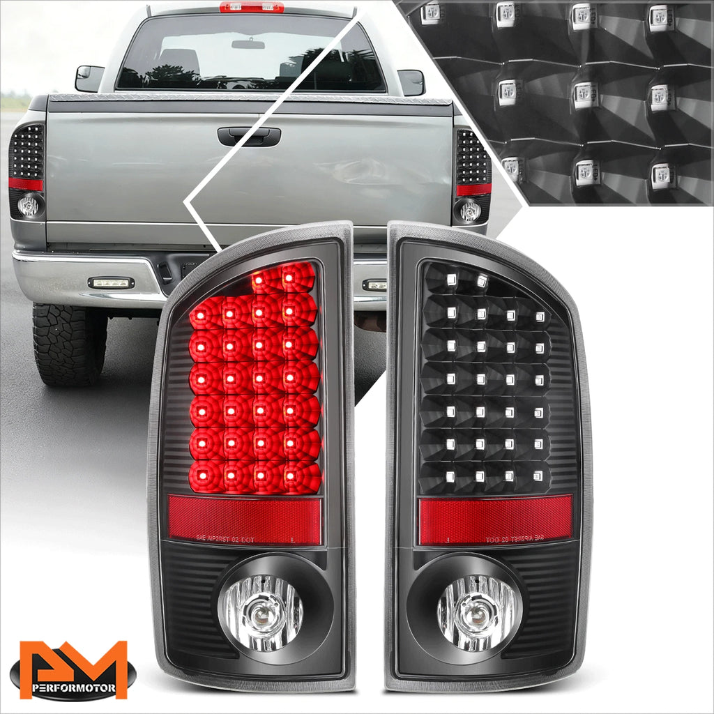 LED Headlights for Pontiac Grand Am (1999–2005) Black Housing Clear Corner