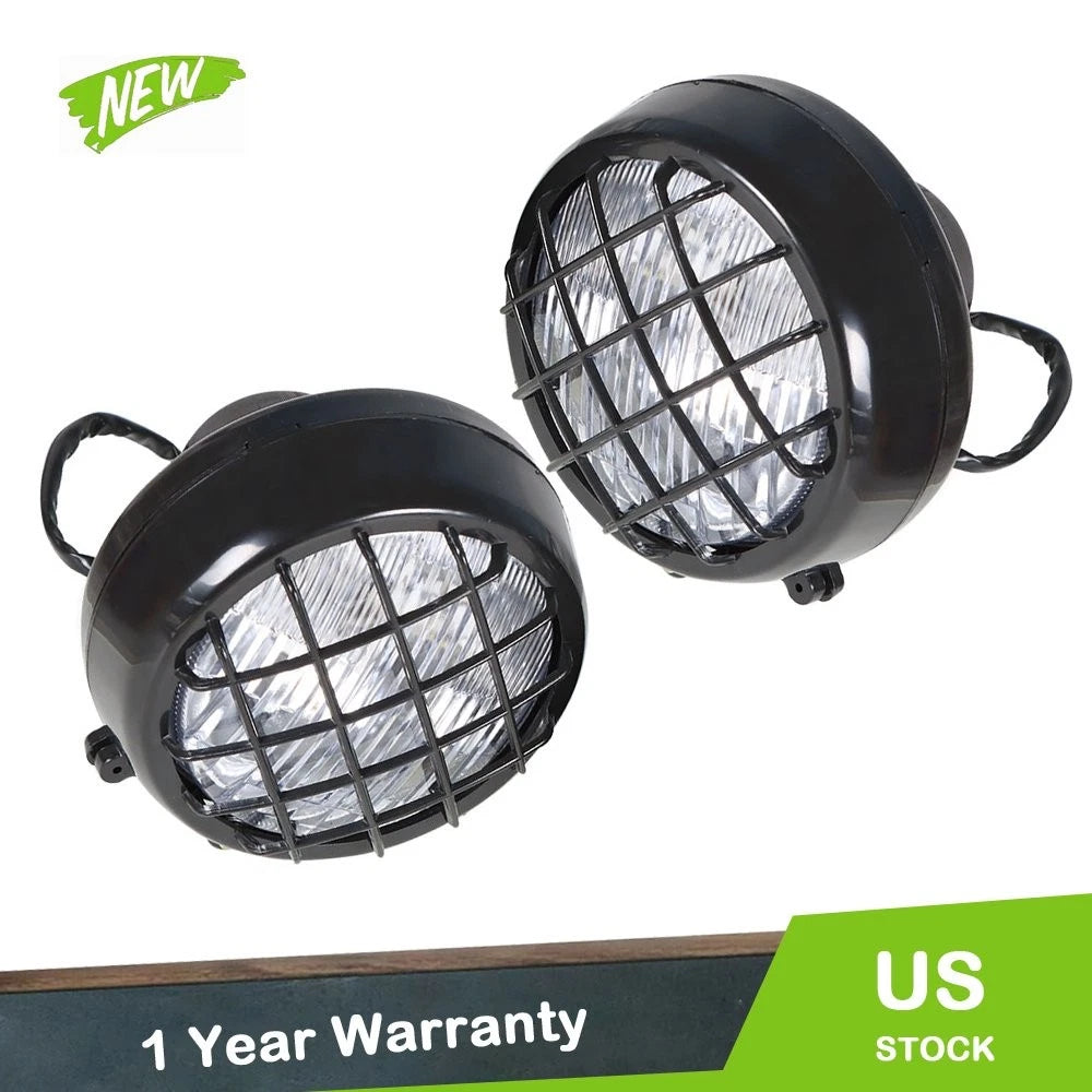 2X Headlights for Yamaha Banshee Warrior (1996–2001) - Lens Bulbs