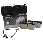 Set of 4 Akebono Euro Front Ceramic Disc Brake Pads for Audi Q5 (2013–2017)