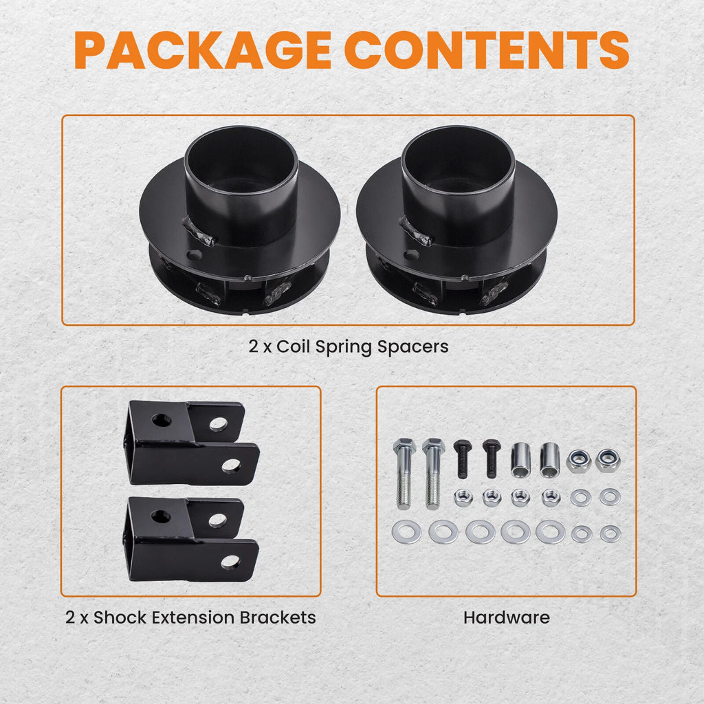 2.5" Leveling Kit for Dodge Ram 2500 3500 Pickup 4WD (2013–2024)
