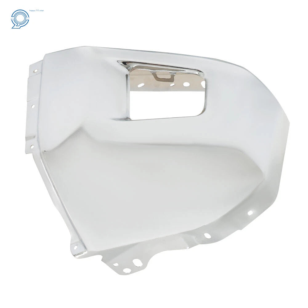 Front Bumper End Cap for Toyota Tundra (2014-2021) Chrome Driver Side