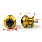 Pair of 6mm Swingarm Sliders Spools for Yamaha MT01 MT09 YZF-R3 R1 (2001–2023)
