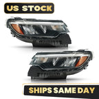 LED Reflector Headlight Pair for Jeep Compass (2022–2026)