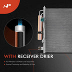 Radiator & AC Condenser Cooling Kit for Chevy Aveo5 Pontiac Wave (2005-2011)