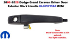 Driver Door Exterior Handle for Dodge Grand Caravan (2008–2020) 04589719AE