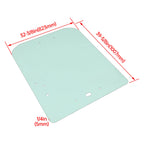 Replacement Door Glass Windshield for Kubota SSV65 SSV75