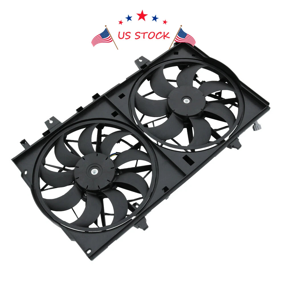 Dual Radiator Cooling Fan Assembly for Nissan Rogue (2014-2019)