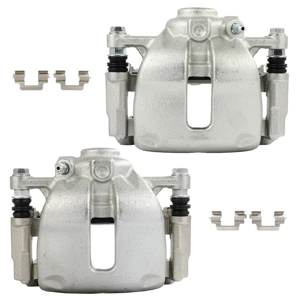Set of 2 Front Brake Calipers with Bracket for Mini Cooper (2007–2015)