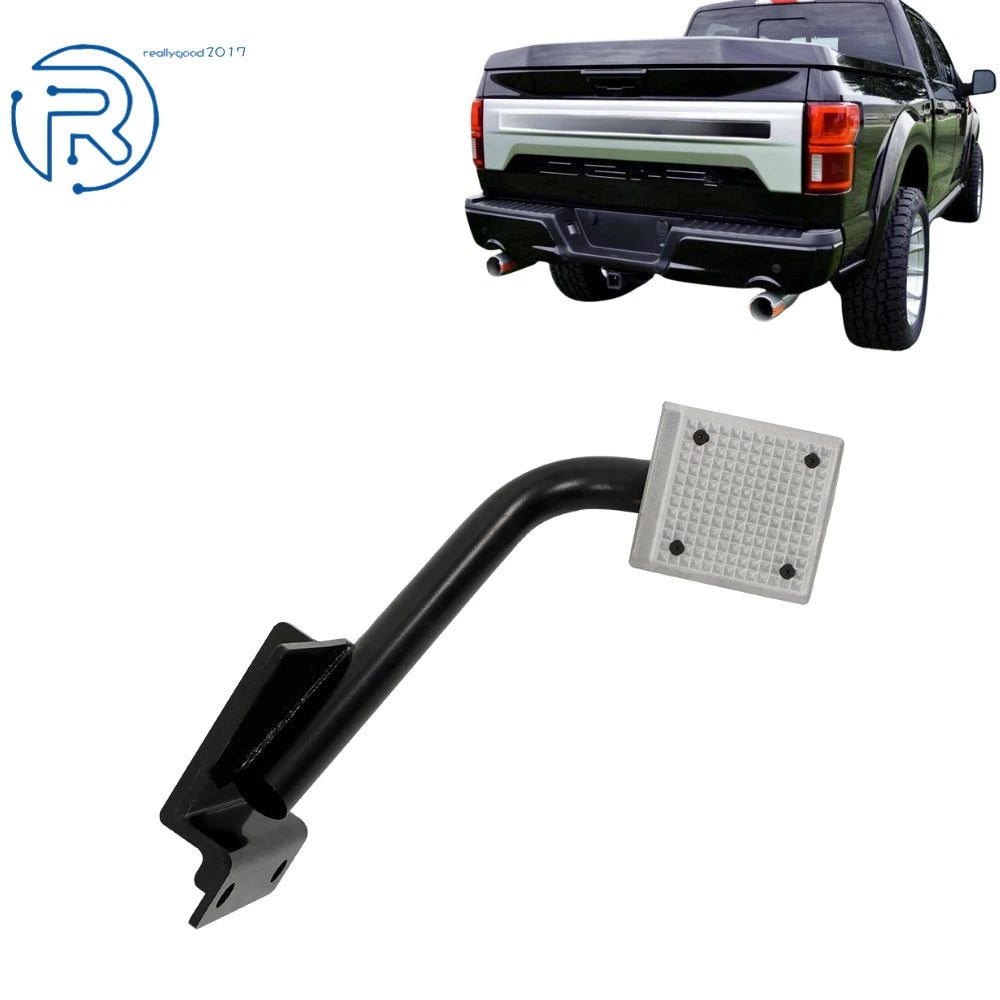 Driver Side Rear Bumper Step Board for Ford F150 (2015–2019) Black Painted