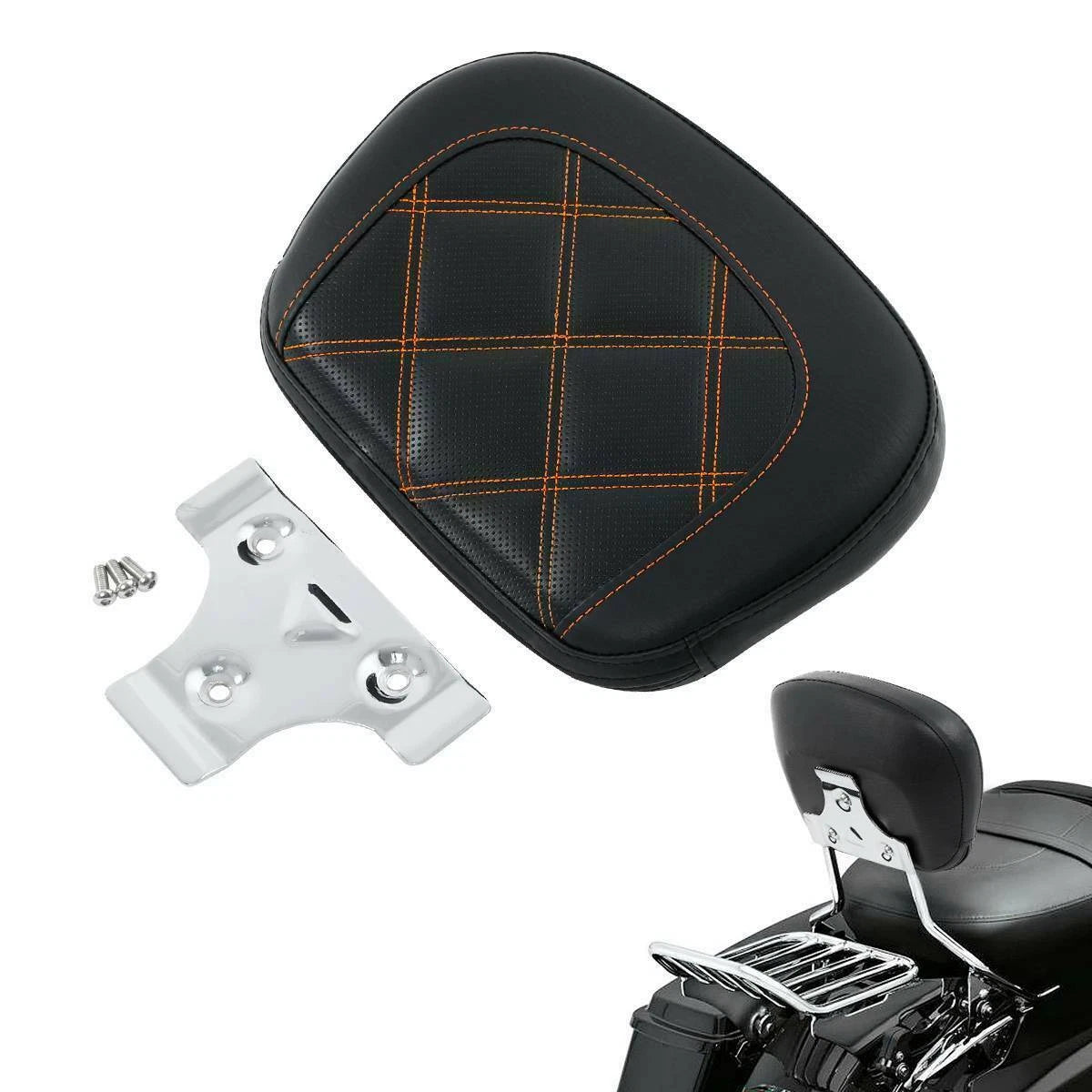 Sissy Bar Backrest for Harley Electra Glide, Street Glide, Road King (2000–2023)