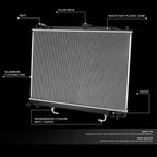Aluminum Replacement Radiator for Mitsubishi Montero (2003–2006) DPI 2752