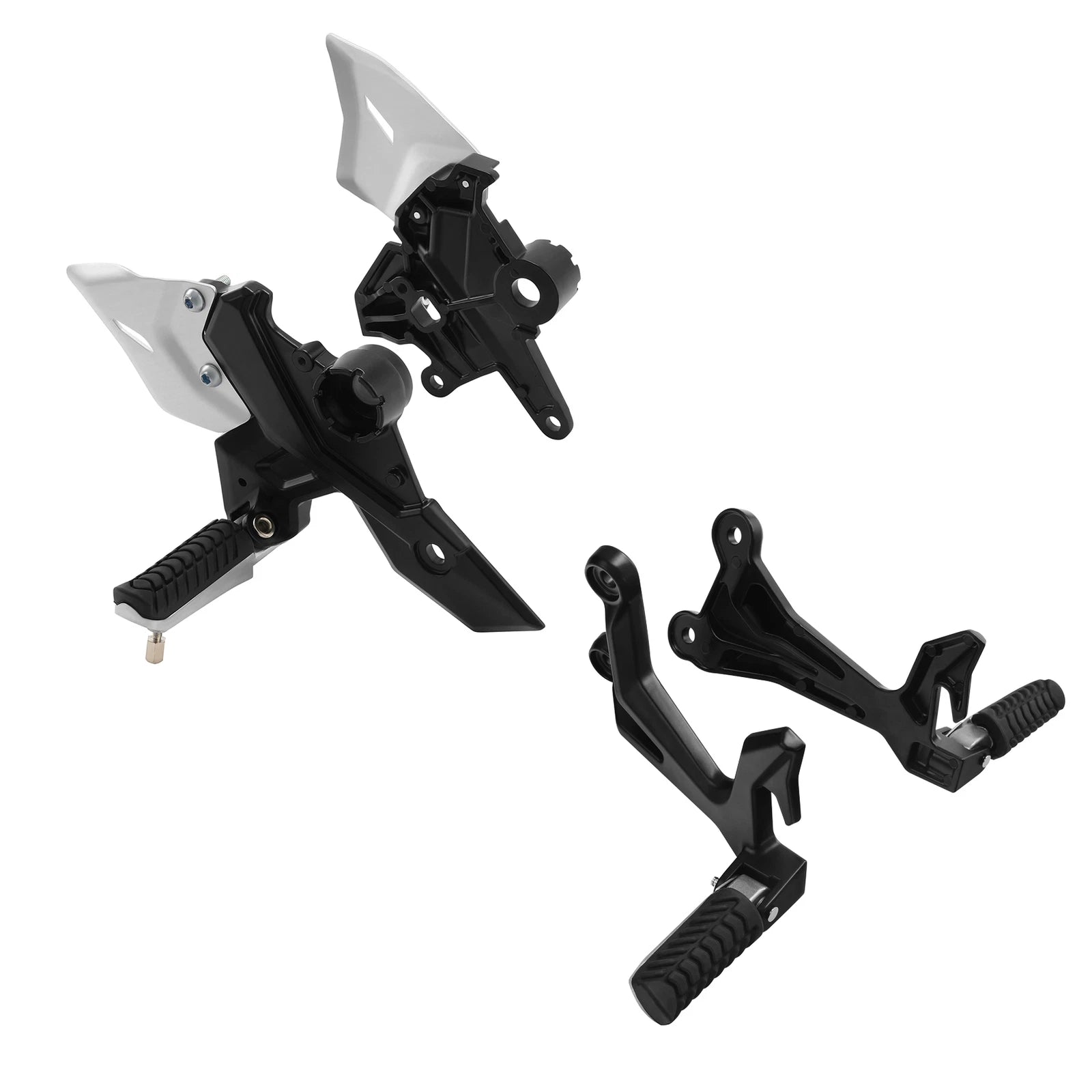 Driver Passenger Footrests Peg Bracket for Kawasaki Ninja 650 Z650 (2017–2025)