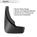 Set of 4 Mud Flaps Splash Guards for Audi A4 (2012–2015)