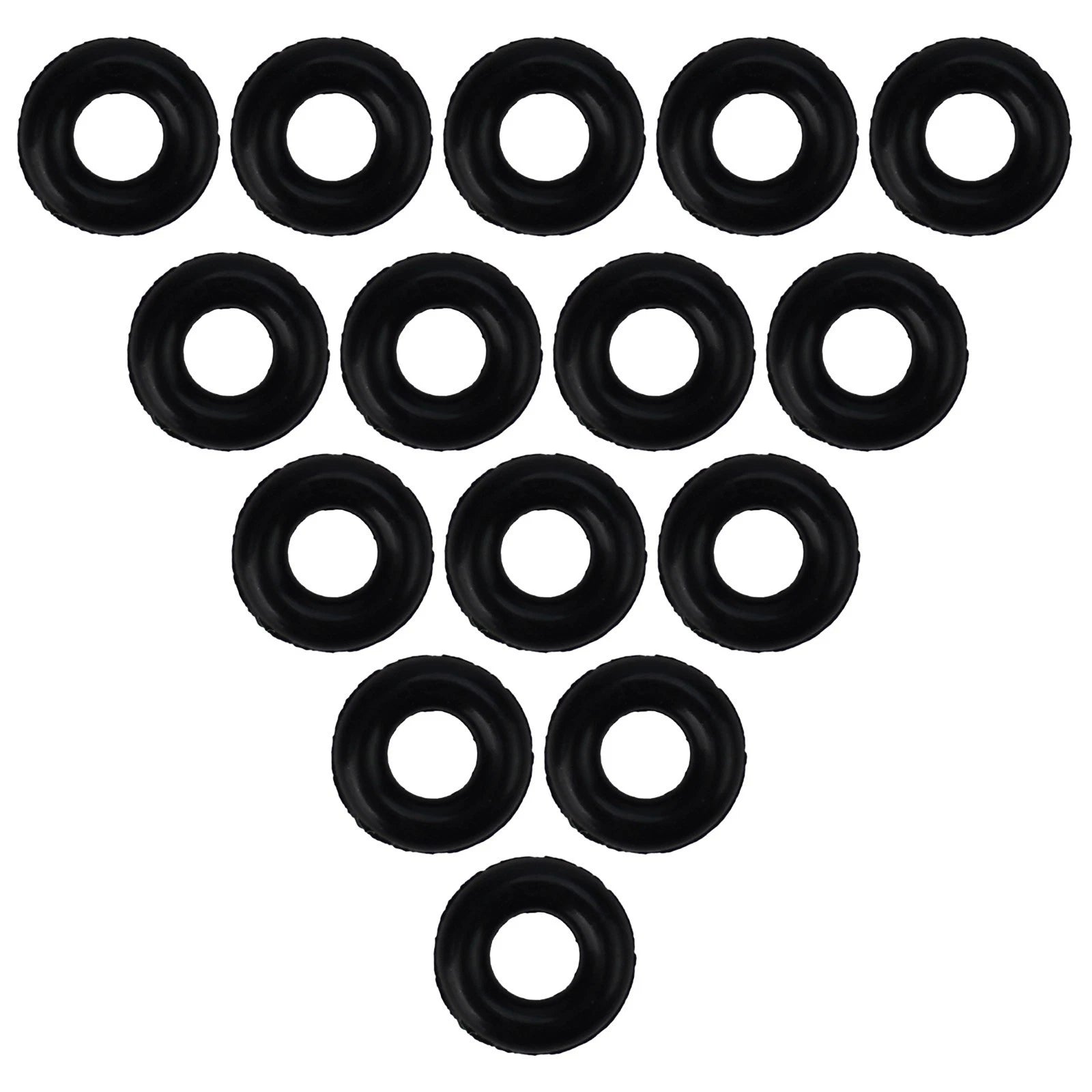 O Ring Set of 4 Blue Silicone for Fishing (8mm, 9mm, 5.1mm)