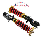 Set of 4 Adjustable Coilover Struts for Toyota Corolla (1988–1999)