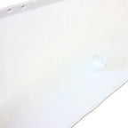 White Plastic Rear Right Side Number Guard for Apollo Orion Pit Pro Dirt Bike