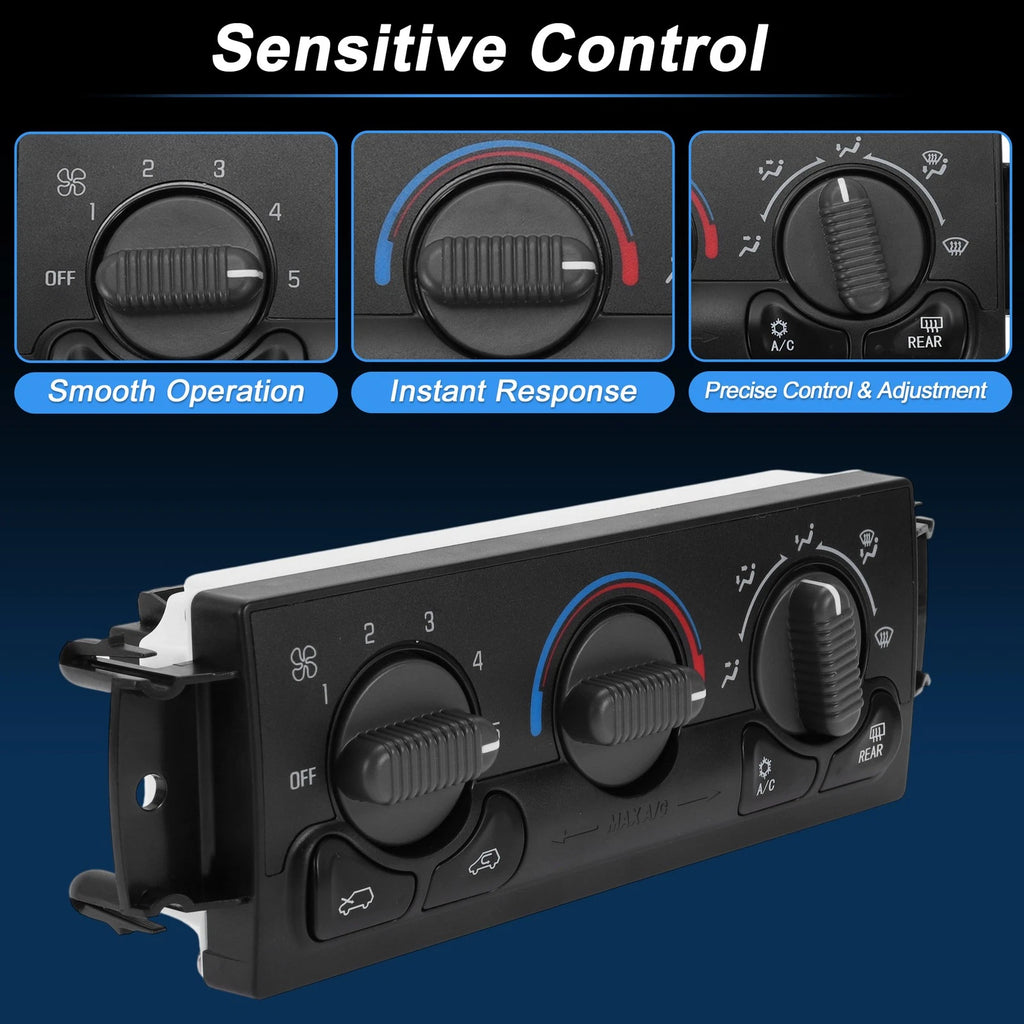 A/C Heater Climate Control Switch Module for Chevrolet Silverado (No. 599-218)