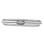 Inner Grille Molding Replacement Gray Chrome for BMW 3 Series (2014–2019)