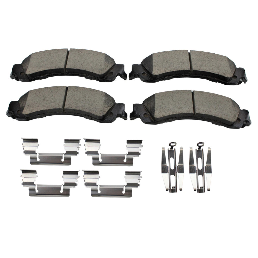 Akebono Performance Rear Brake Pads for GMC Chevy Cadillac Tahoe Avalanche (2007–2014)