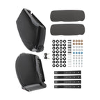 Universal Motorcycle Saddlebags with Turn Signals for Yamaha Suzuki Kawasaki