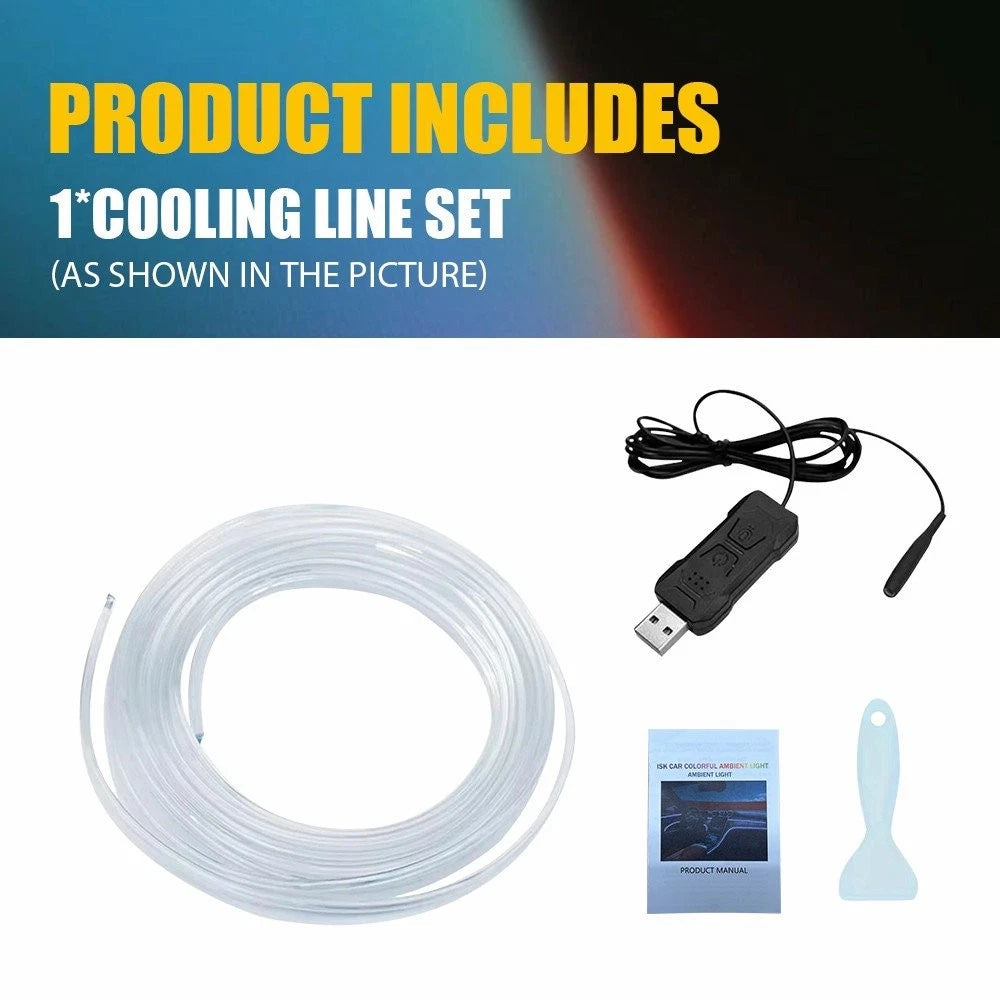 5M RGB LED Interior Light Strip for Universal Vehicles (APP Control)